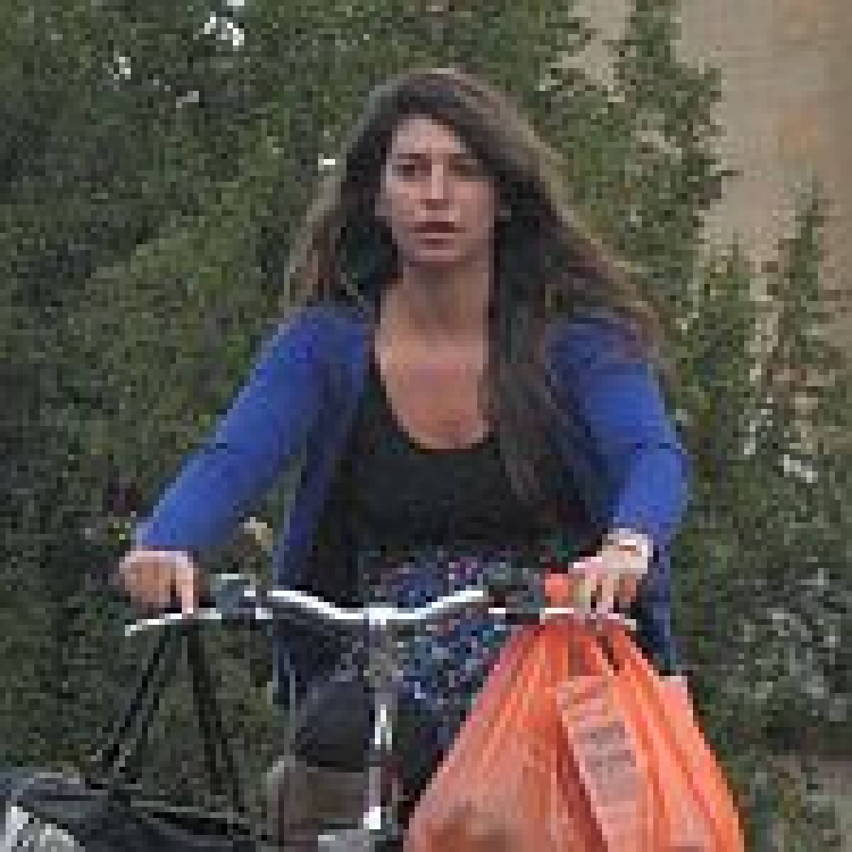 bicycle shopping bag