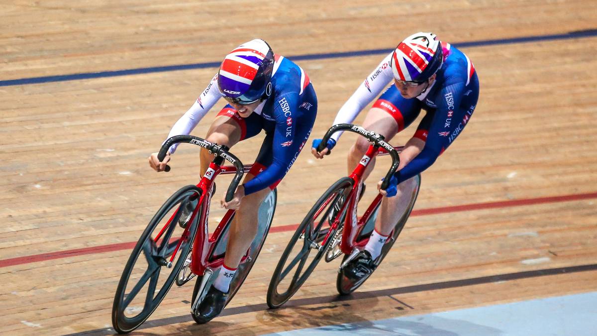 Race guide Great Britain Cycling Team at the Tissot UCI Track