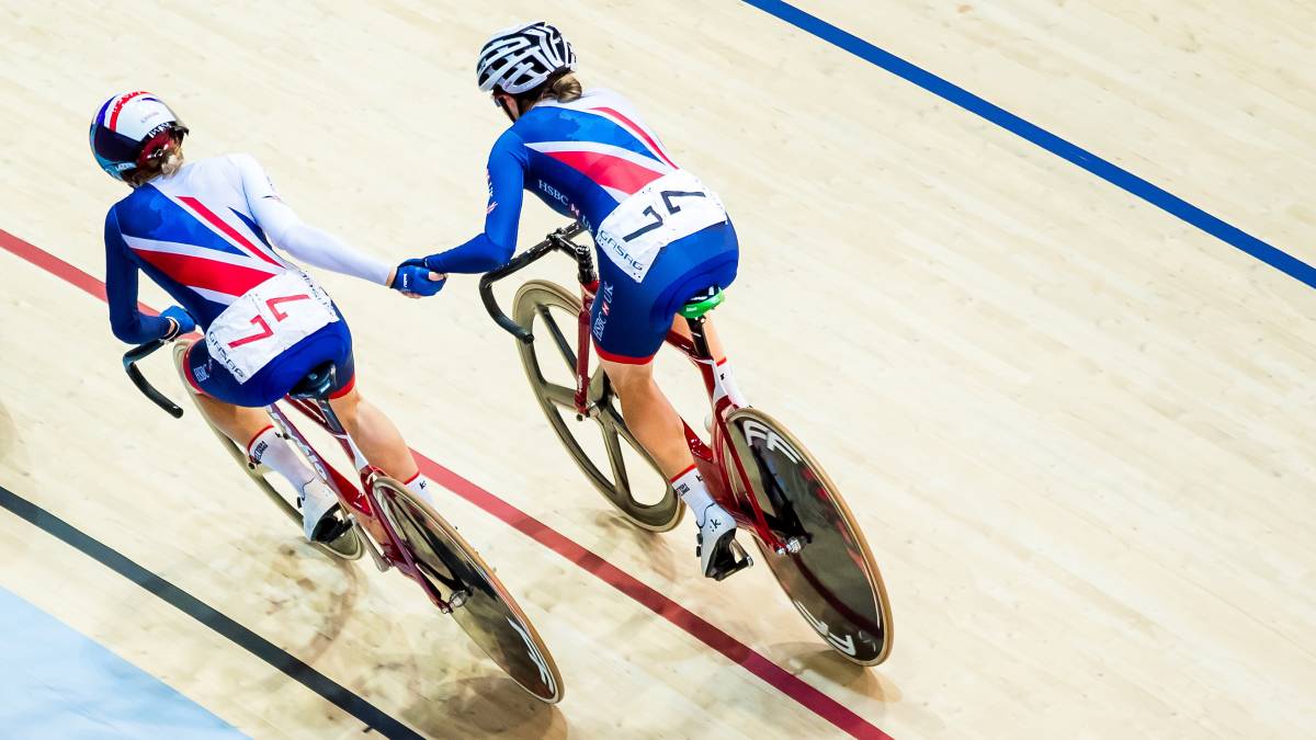 Race guide Great Britain Cycling Team at the Tissot UCI Track