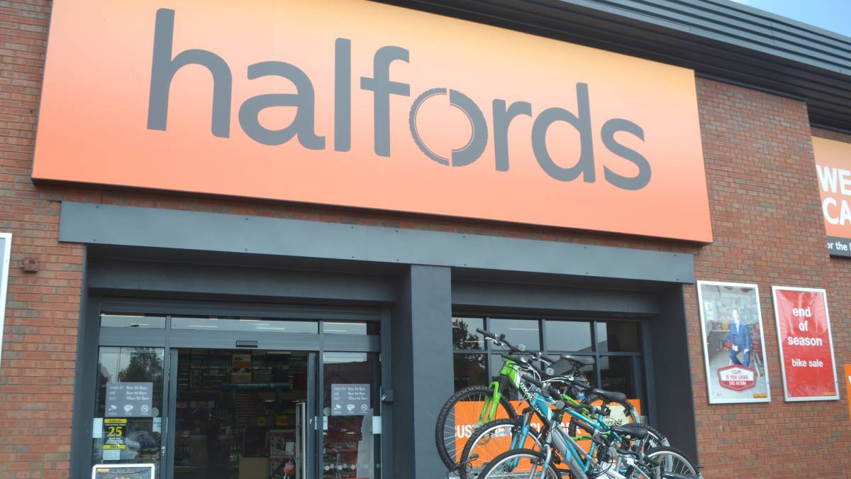 halfords cycle shop