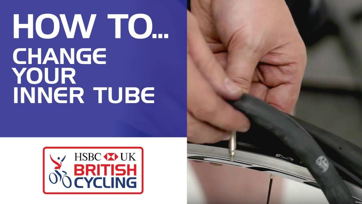 Changing an shop inner tube