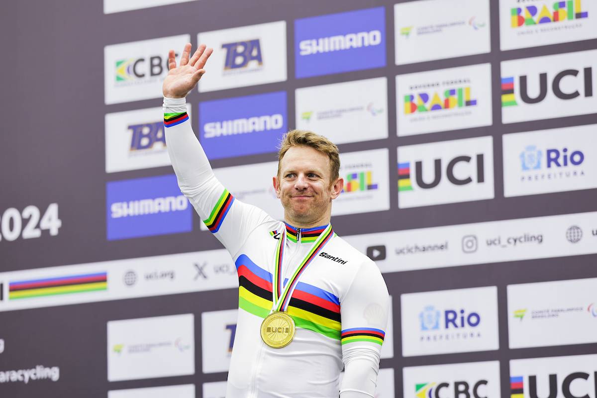 Jody Cundy crowned kilo king on fourth day of 2024 UCI Paracycling