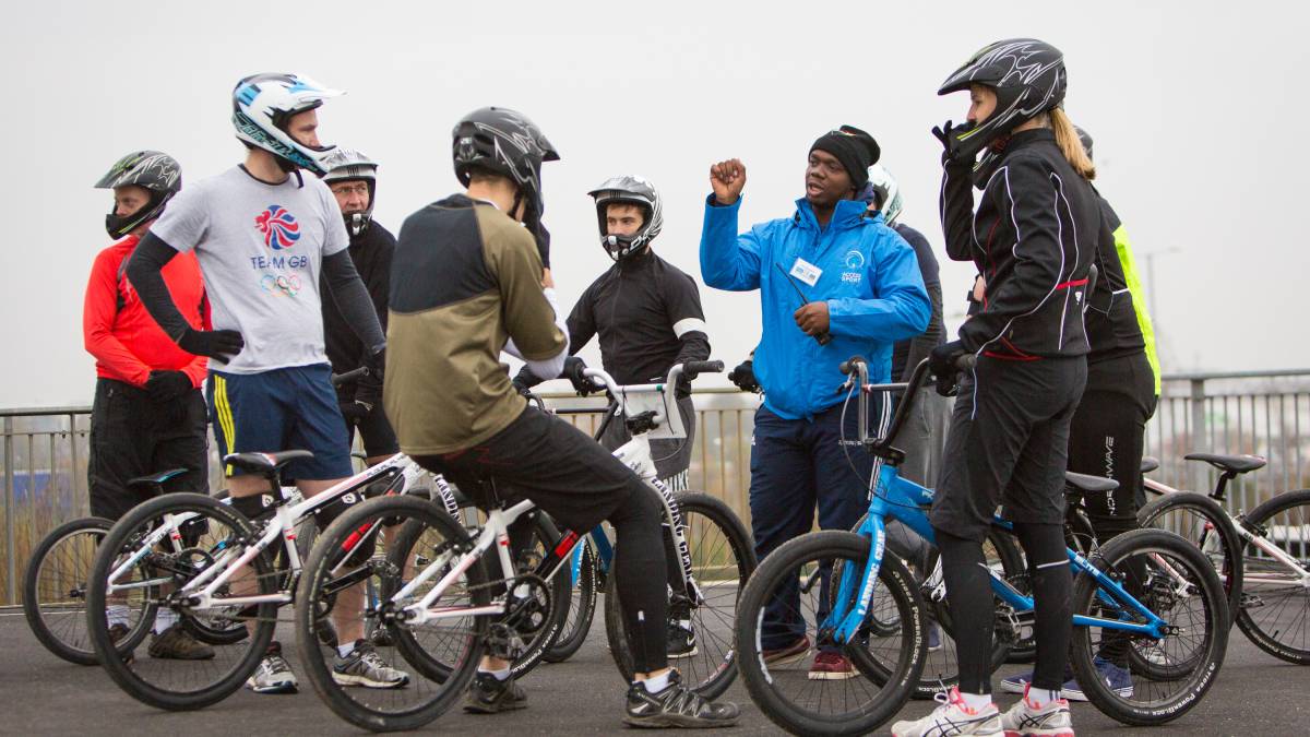 London GoRide coach takes the sport of BMX to inner city schools