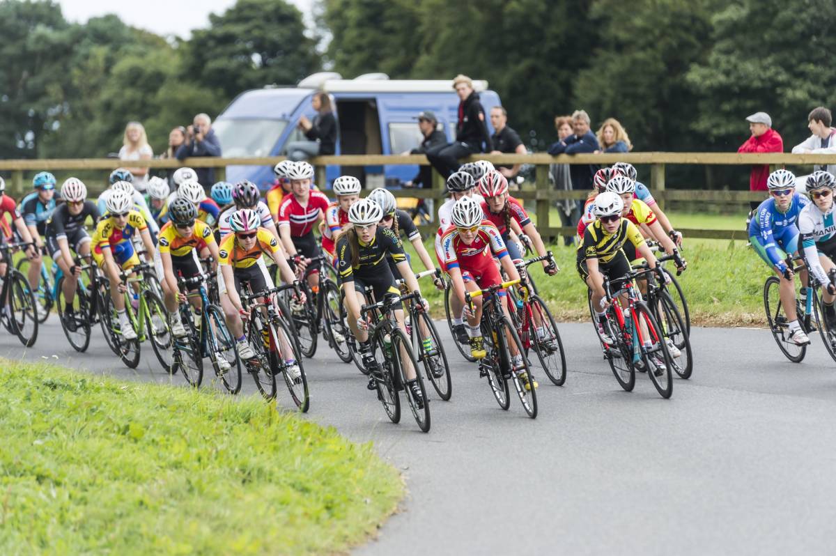 Final round of British Cycling Youth Circuit Series in Scarborough