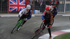 Great Britain Cycling Team cycle speedway riders on top form down under