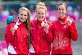 Annie Last and Evie Richards and 2018 Commonwealth Games