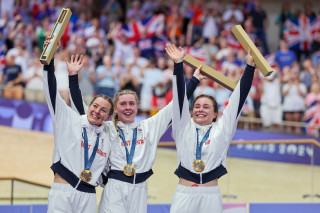 Women's track sprint