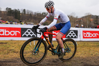 Oscar Amey at 2024 cyclo-cross world championships