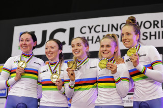 Women's team pursuit at the 2023 world championships