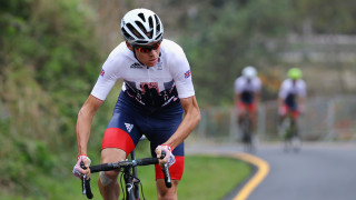 Team GB's Chris Froome trains in Rio