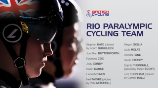 ParalympicGB cycling team for the Rio Paralympic Games