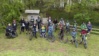 Members of the Northern 4X Club in a forest setting