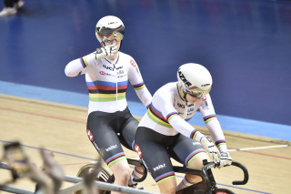Helen and Sophie Tandem Sprint winners
