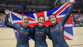 Marchant, Capewell and Finucane ride into history on first night at the velodrome