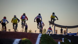 UCI BMX Supercross World Cup: Evans and Whyte miss out in quarter-finals