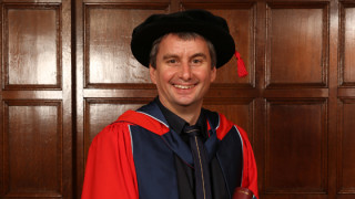 Ian Drake becomes an Honorary of the University of Derby