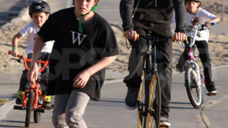 Beckham on a Bike