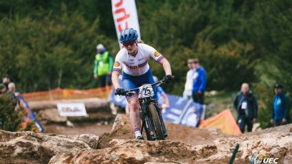 Frustration for Great Britain on day three of 2024 UEC European MTB Championships