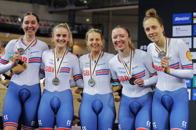 Team Pursuit takes the night with gold and silver for Great Britain ...