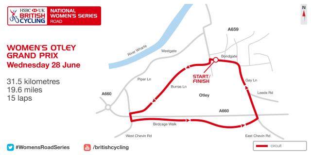 Race guide: Otley Grand Prix - HSBC UK  National Women’s Road Series and HSBC UK  National 