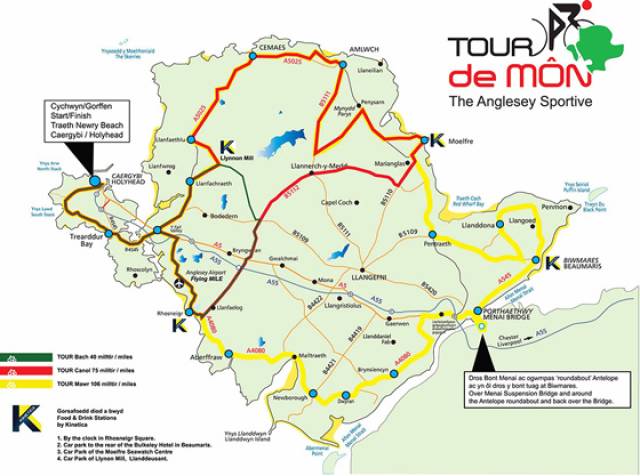 tour de mon cycle route